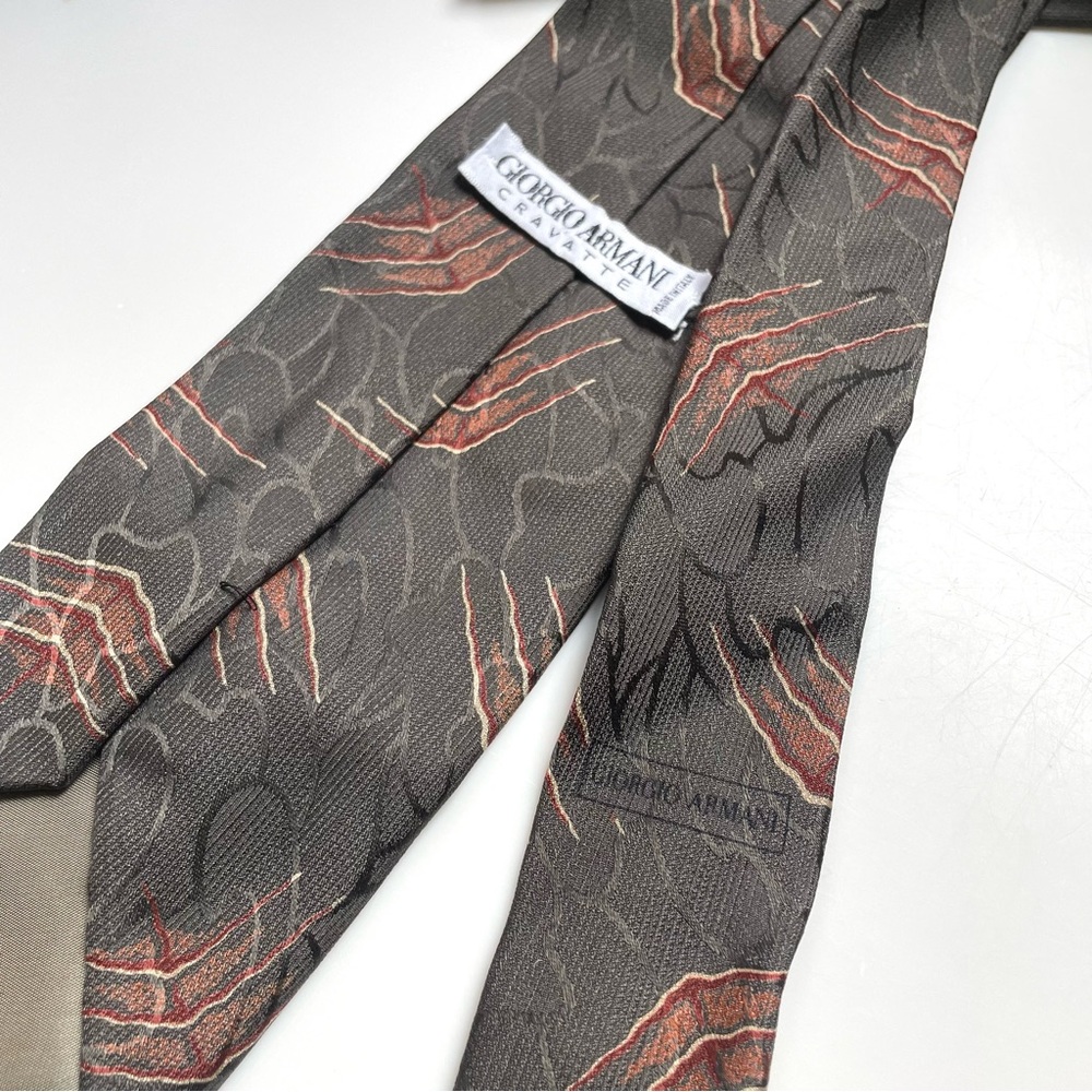 Lovely Giorgio Armani Cravatte Modernist Silk Necktie Tie